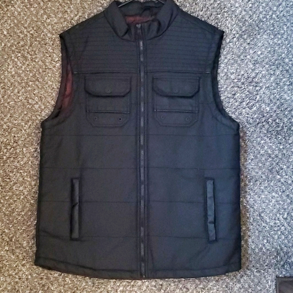 Buckle Black Vest NWOT